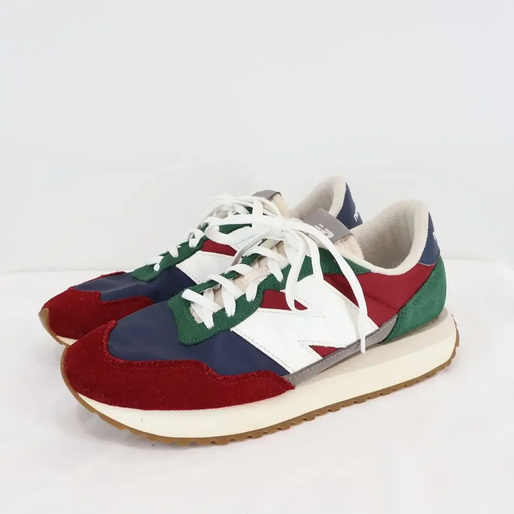 New Balance Men's 237V1 Scarlet Team Forest Green Size 9
